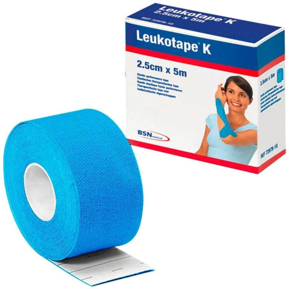 BSN Medical Leukotape K Thin Elastic Adhesive Athletic Tape