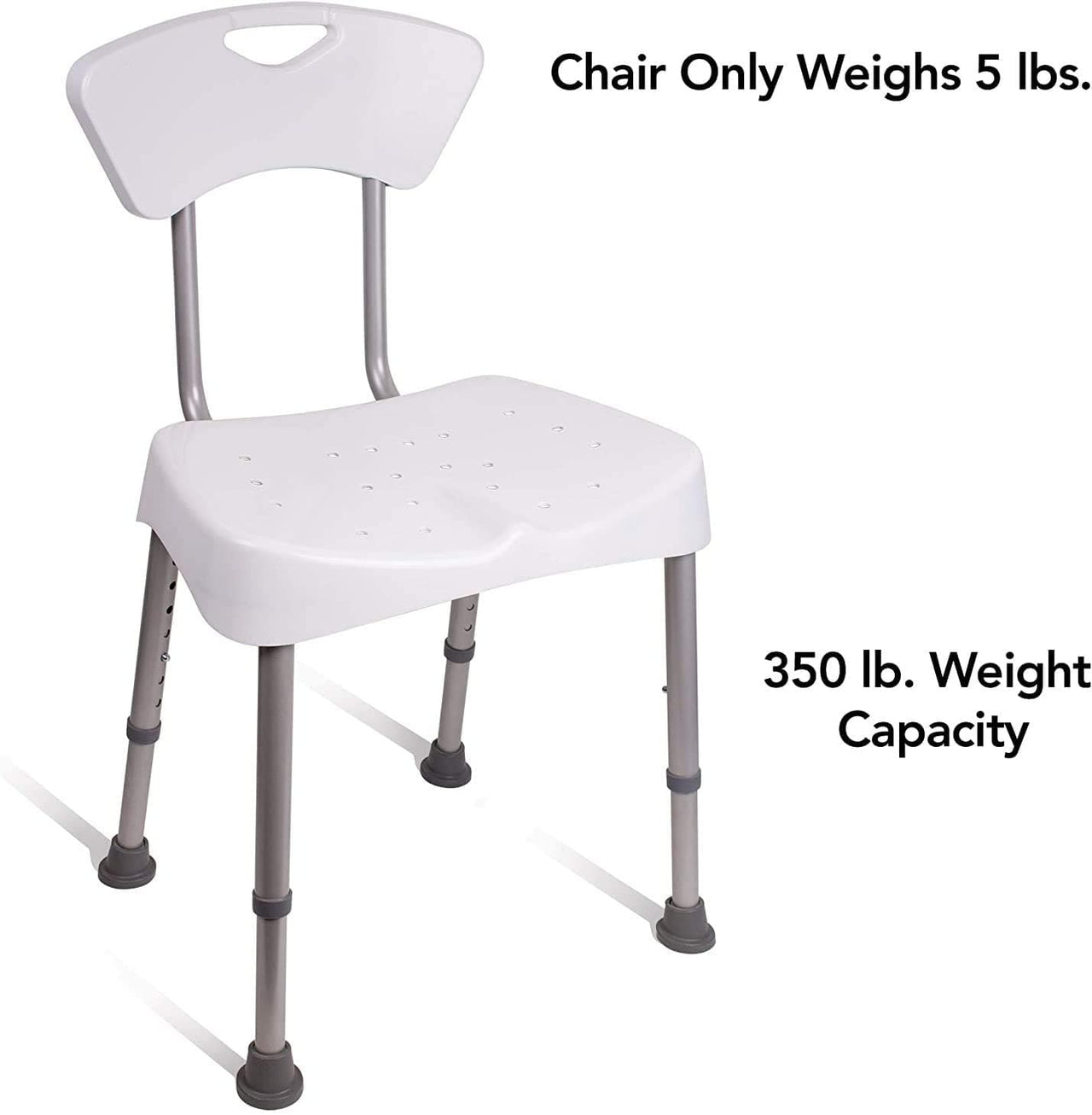 Carex Shower Chair and Bath Seat For Elderly, Handicap, and Disabled