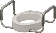 Nova Medical Toilet Seat Risers with Arms - Adds 3.5 Inches - Senior.com Raised Toilet Seats