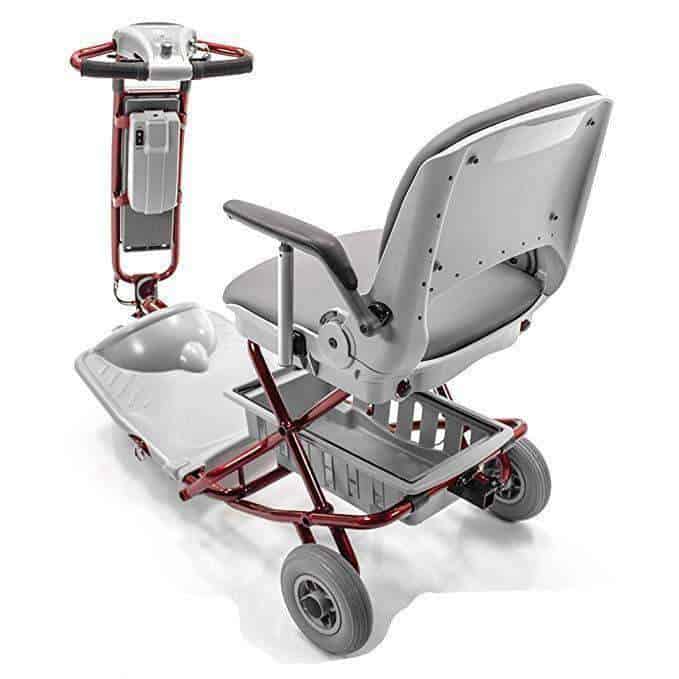 Tzora Classic Lexis Light Folding Travel Scooter - Senior.com Scooters