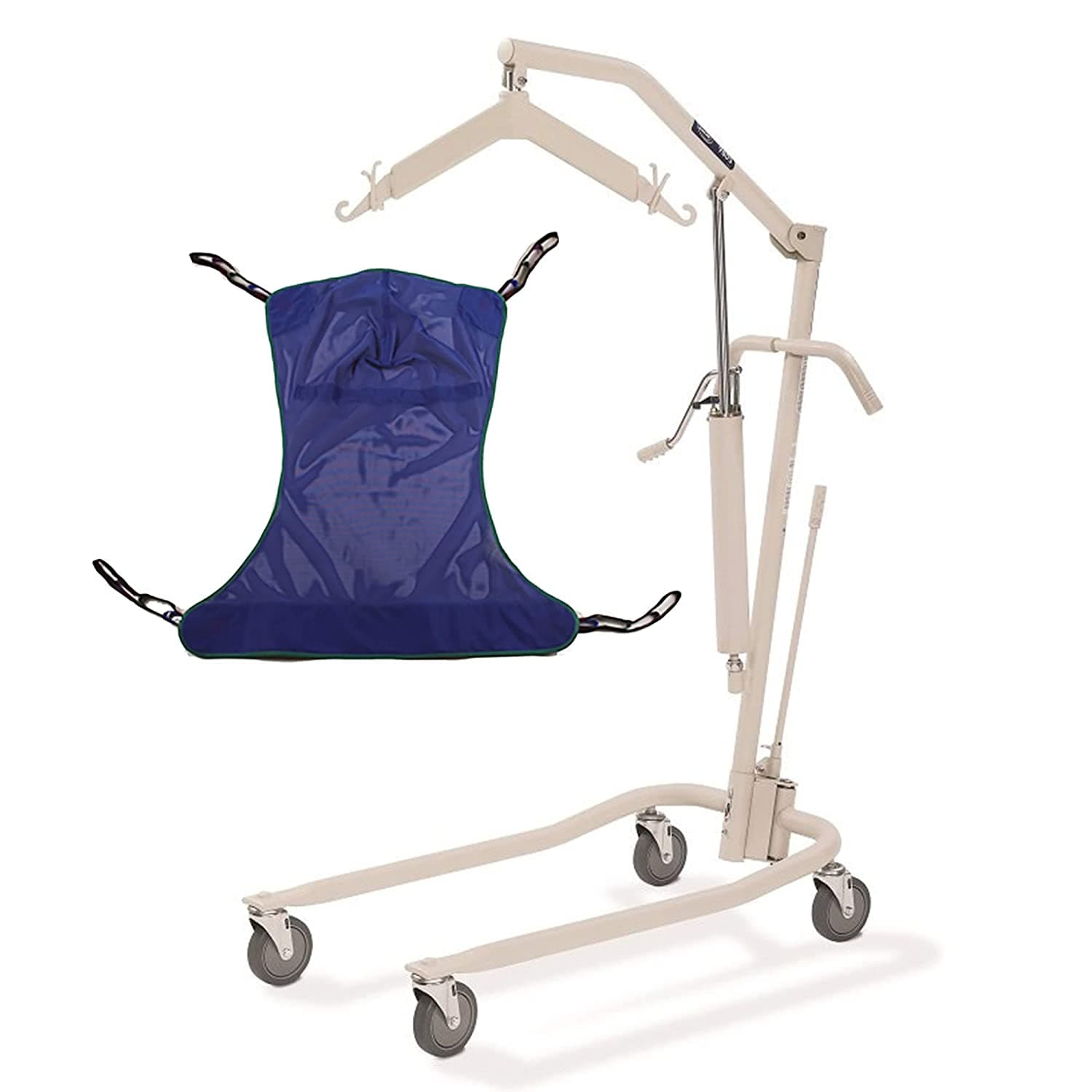 Invacare Personal Hydraulic Patient Body Lift 9805P With Slings