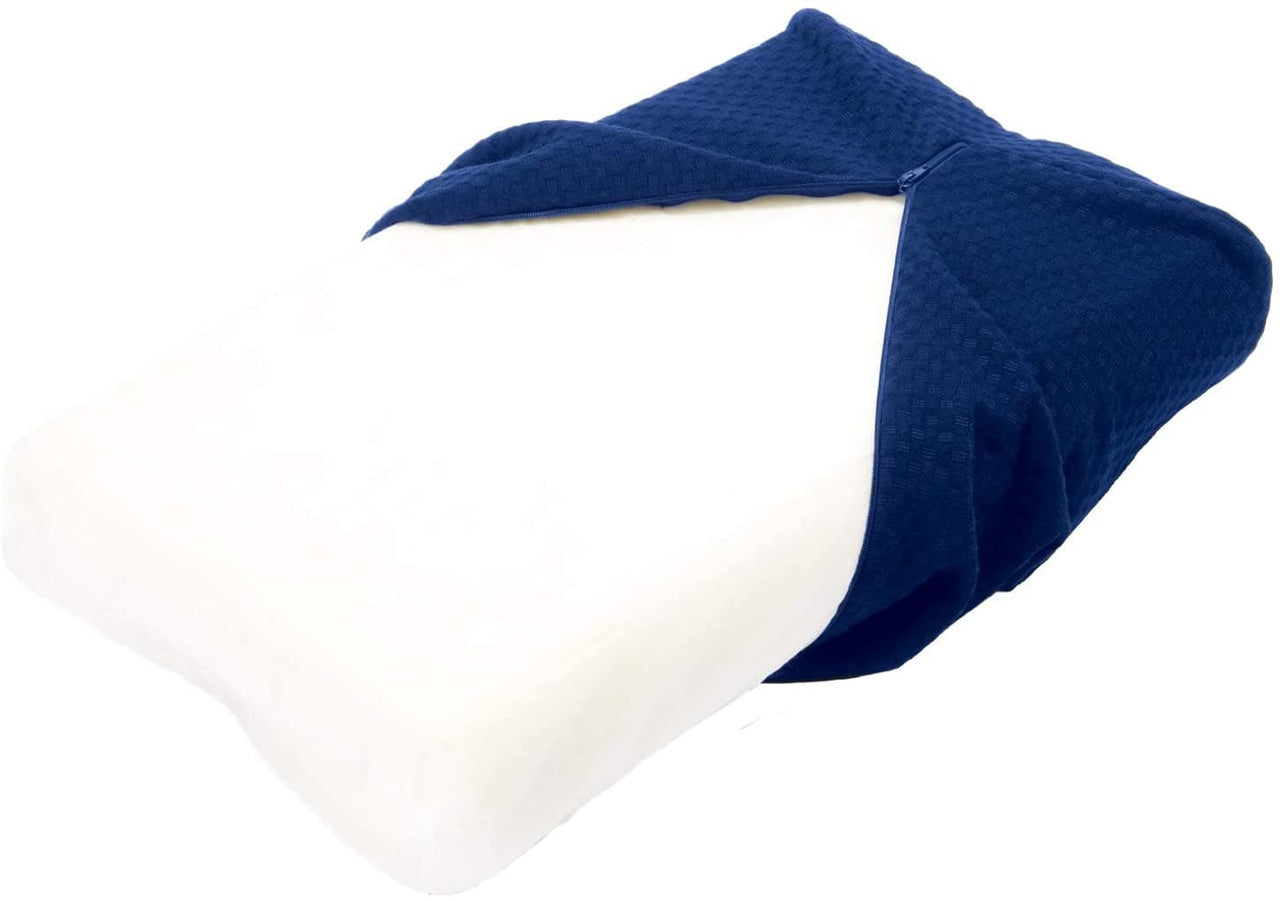Carex Contour Cervical and Neck Pillow for Sleeping - Memory Foam - Senior.com Pillows