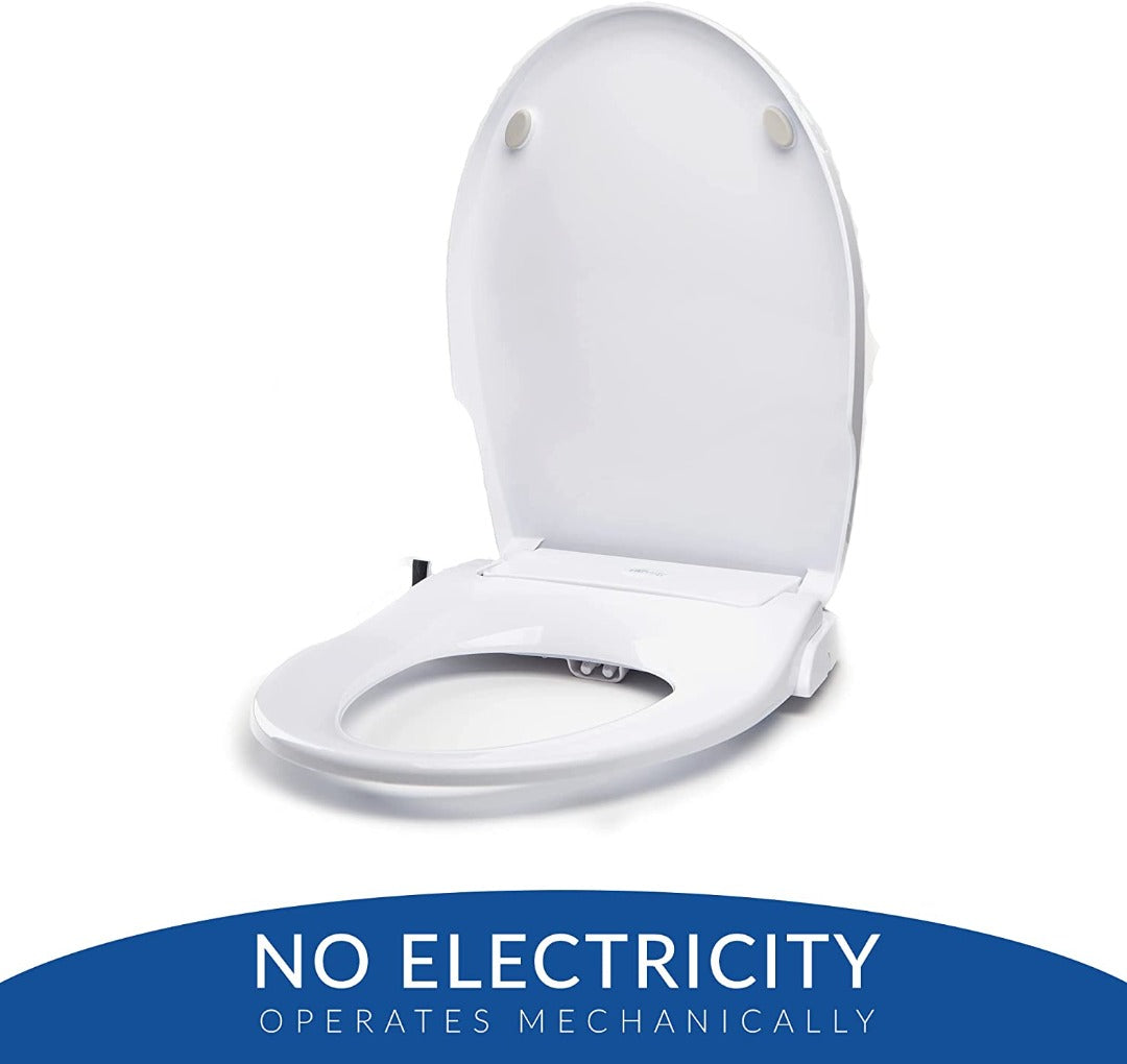 Bio Bidet Slim Zero Bidet Toilet Seat - White Elongated - Senior.com Toilet & Bidet Seats
