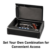 SentrySafe Pistol Safe Quick Access Electronic Keypad Gun Safe - One Pistol Capacity - Senior.com Gun Safes