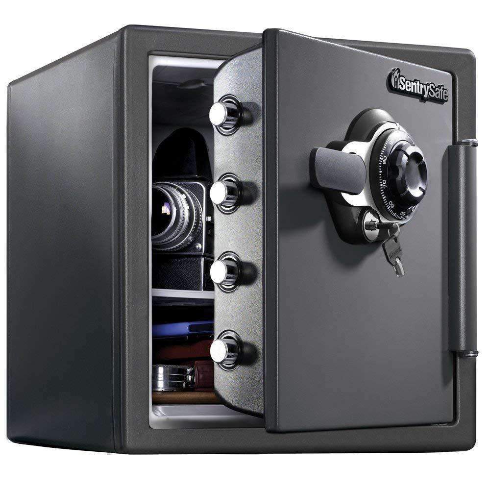 SentrySafe Fireproof and Waterproof Safe with Dial Combination - 1.23 Cubic Feet - Senior.com Security Safes