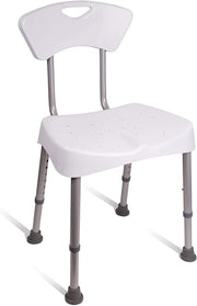 Carex Shower Chair and Bath Seat With Back For Elderly, Handicap, and Disabled - Senior.com Shower Benches