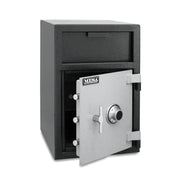Mesa Safes All Steel Depository Safe with Interior Locker & Combination Lock - 2.1 cu ft - Senior.com Security Safes