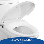 Bio Bidet Slim Zero Bidet Toilet Seat - White Elongated - Senior.com Toilet & Bidet Seats