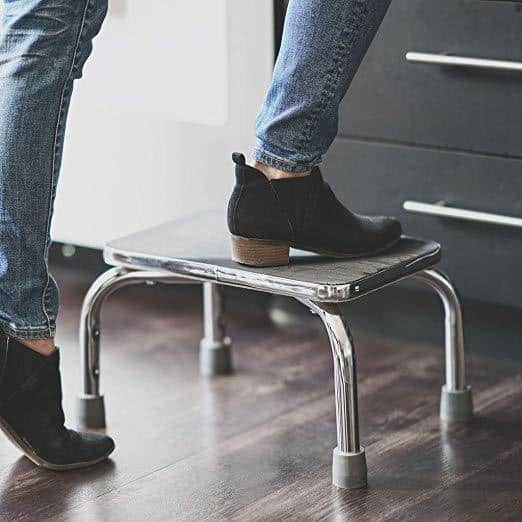 DMI Foot Stools with Non Skid Rubber Tips and Platform Grip - Senior.com Step Stools