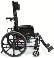Karman Healthcare KM5000 Ultralight Reclining Transport Wheelchair - Senior.com Wheelchairs