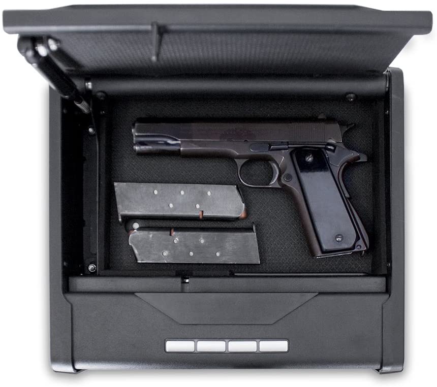 Mesa Safe Electronic Pistol Safe - Black - Senior.com Gun Safes