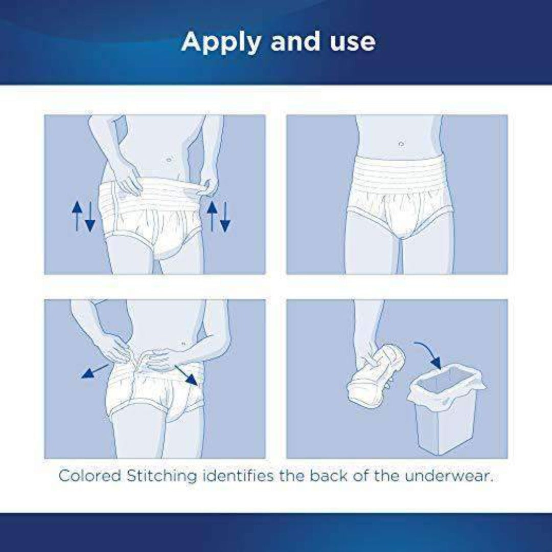 Attends Advanced Protective Underwear with Advanced DermaDry Technology for Adult Incontinence Care - Senior.com Incontinence