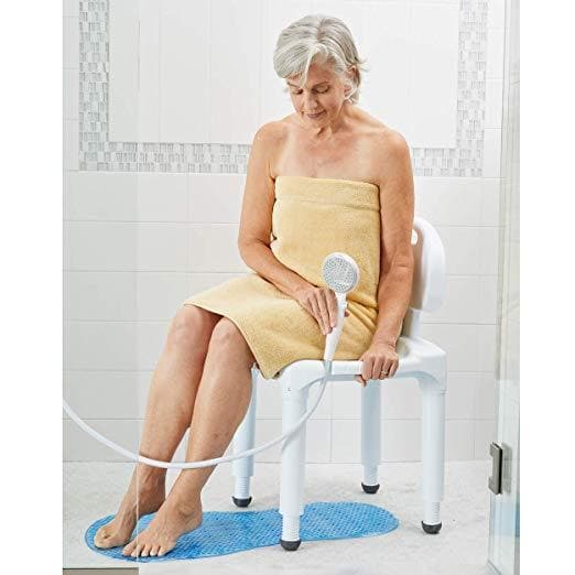 Carex Universal Tub Transfer Bench Chair Converts to Right or Left