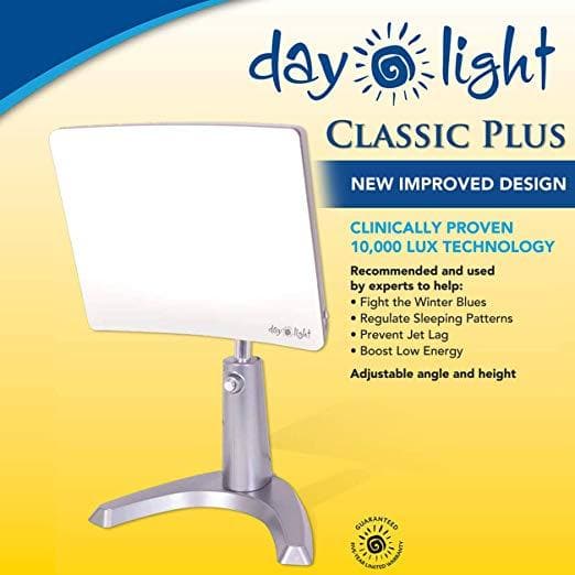 Carex Day-Light Classic Plus Bright LED Light Therapy Lamp - Sun Lamp Mood Light - Senior.com Mood Lights