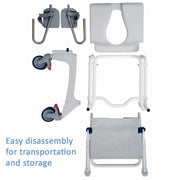 Aquatec Ocean Ergo XL Shower and Commode Chair - Senior.com Shower Chairs