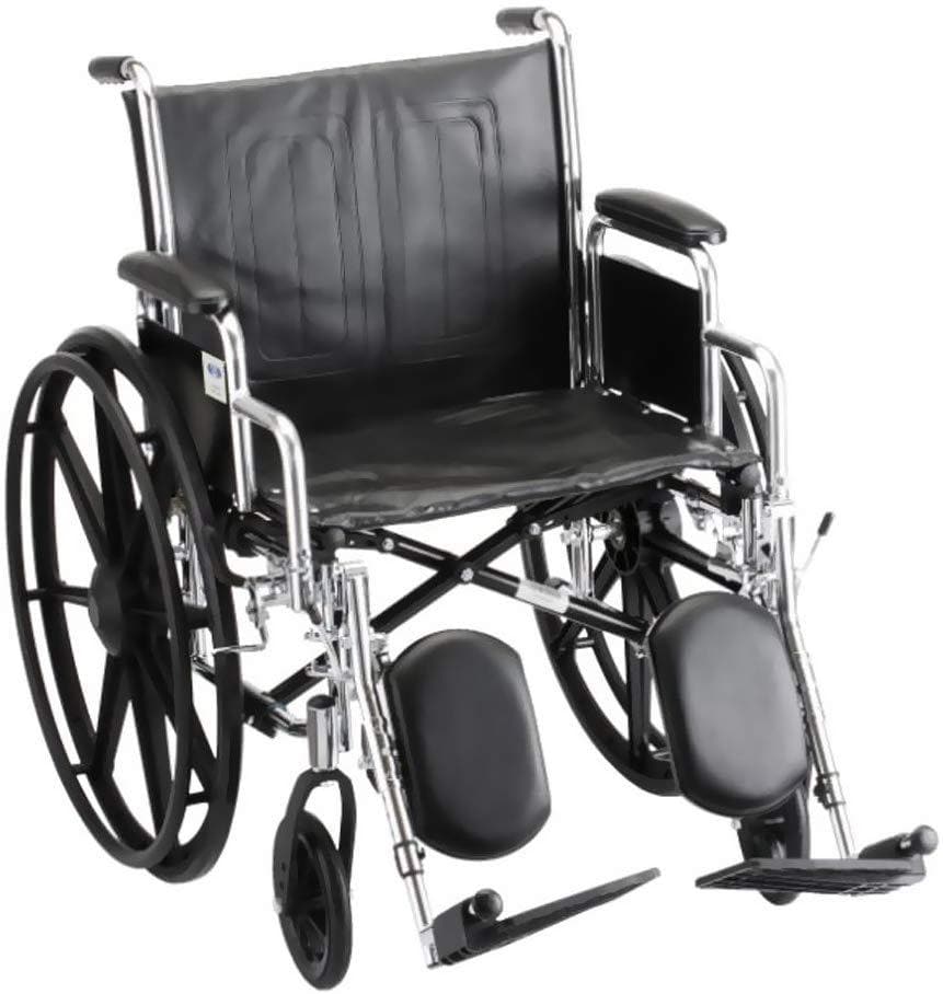 Nova Medical Steel Wheelchair w/ Detachable Desk Arms - Senior.com Wheelchairs