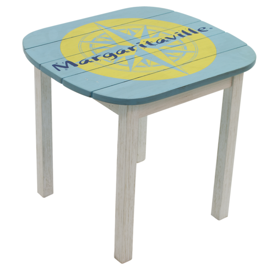 Margaritaville Adirondack Side Table - Nautical Compass - Senior.com Side Tables