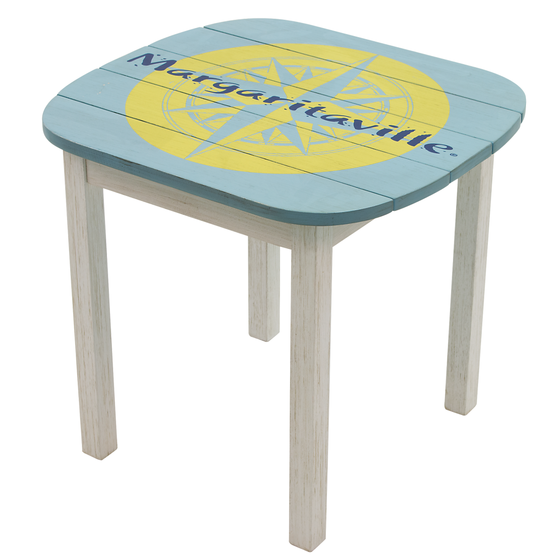 Margaritaville Adirondack Side Table - Nautical Compass - Senior.com Side Tables