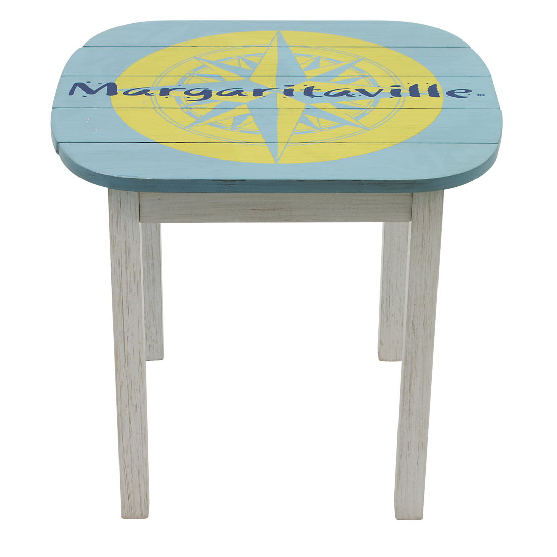 Margaritaville Adirondack Side Table - Nautical Compass - Senior.com Side Tables
