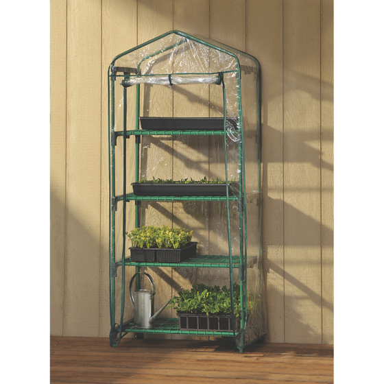 ShelterLogic GrowIT 4-Tier Mini Growhouse - Senior.com Greenhouses