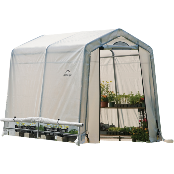 ShelterLogic GrowIT Greenhouse-in-a-Box with Easy-Flow Roll Up Side Vents - Senior.com Greenhouses