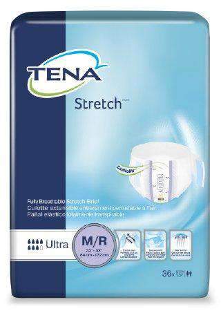 TENA Stretch Ultra Tab Closure Disposable Unisex Briefs - Heavy Absorbency - Senior.com Incontinence