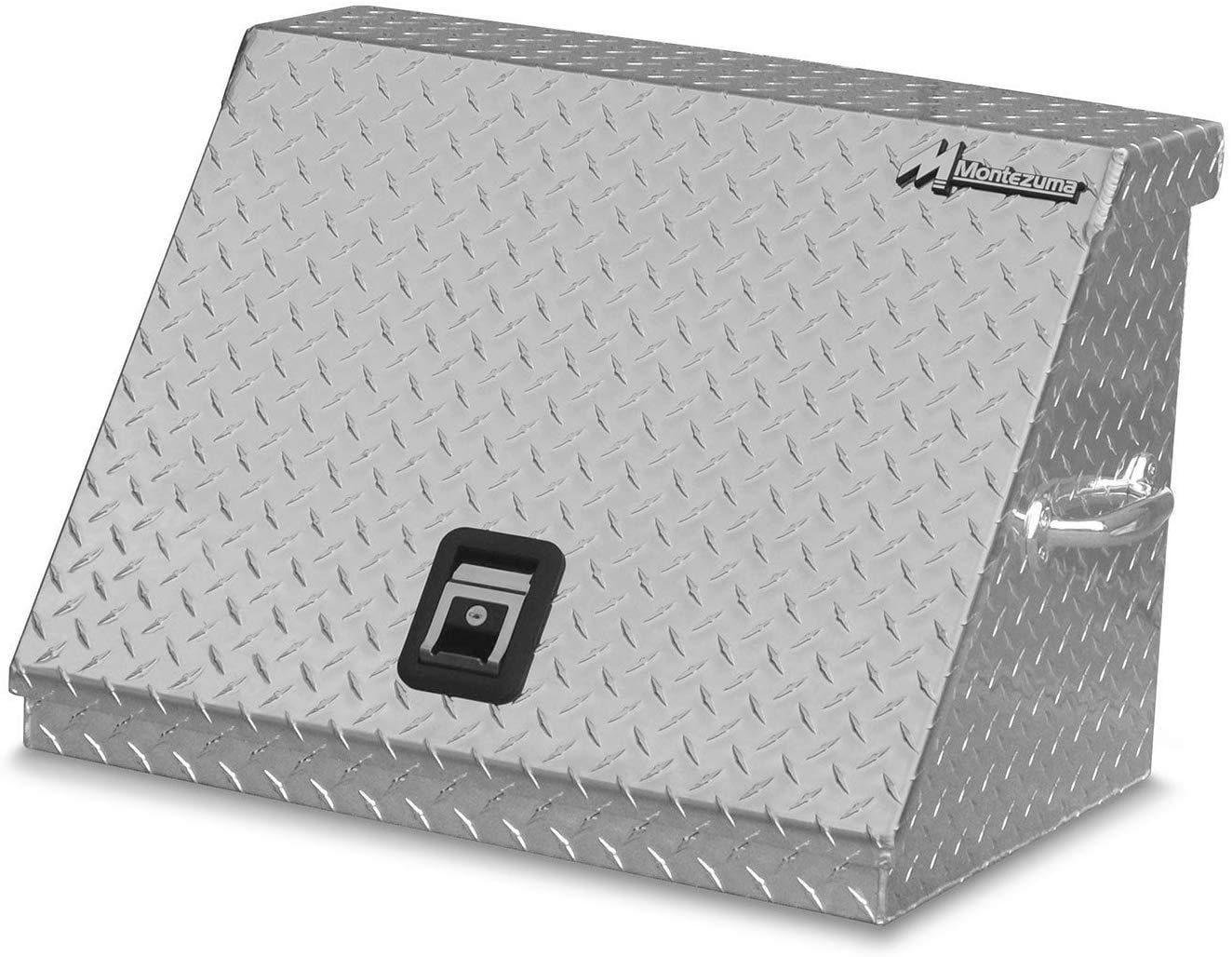 Montezuma Aluminum Triangle Portable Toolbox - Perfect for Truck Beds - Senior.com Tool Box