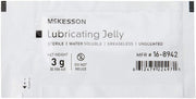 McKesson Lubricating Jelly Sterile 3 Gram Individual Packet  - 144 Per Box - Senior.com Lubricating Jelly