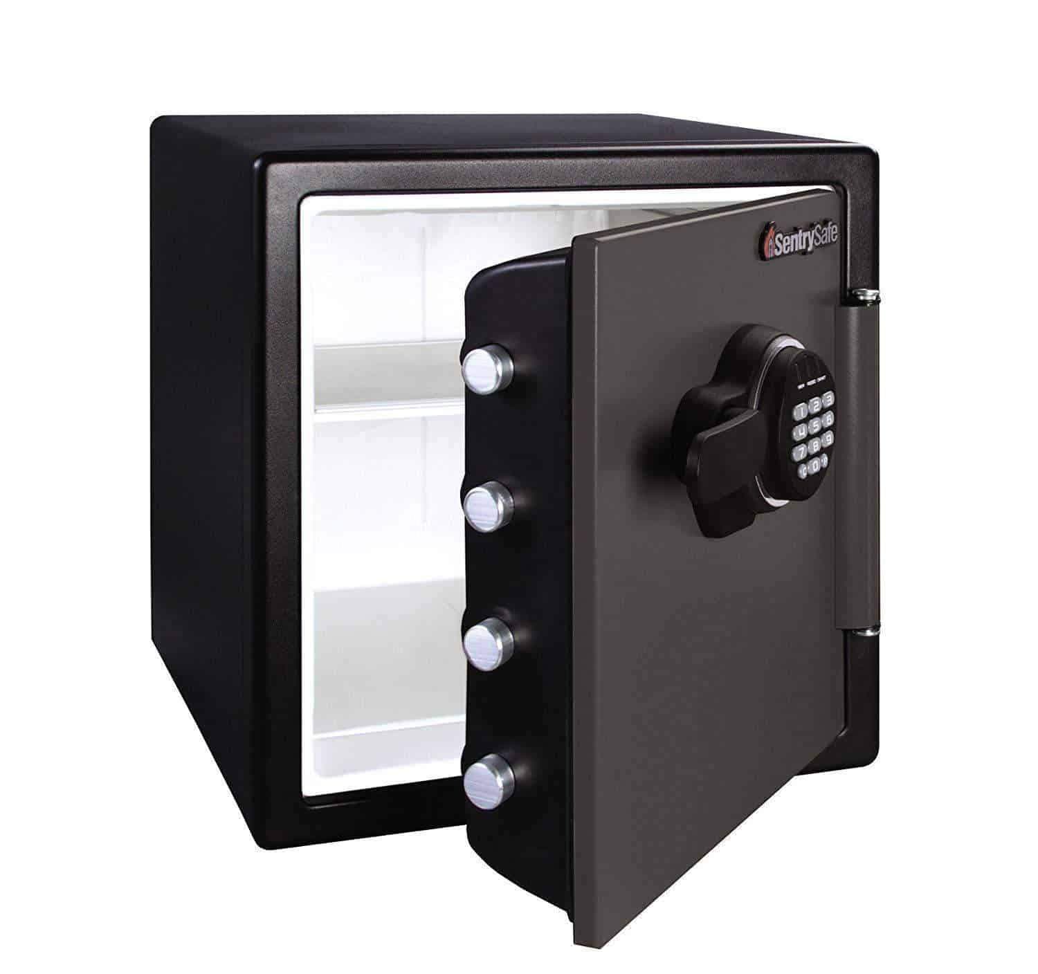SentrySafe Extra Large Electronic Lock Fire and Water Resistant Safe - 1.23 Cubic Feet - Senior.com Fires Safes