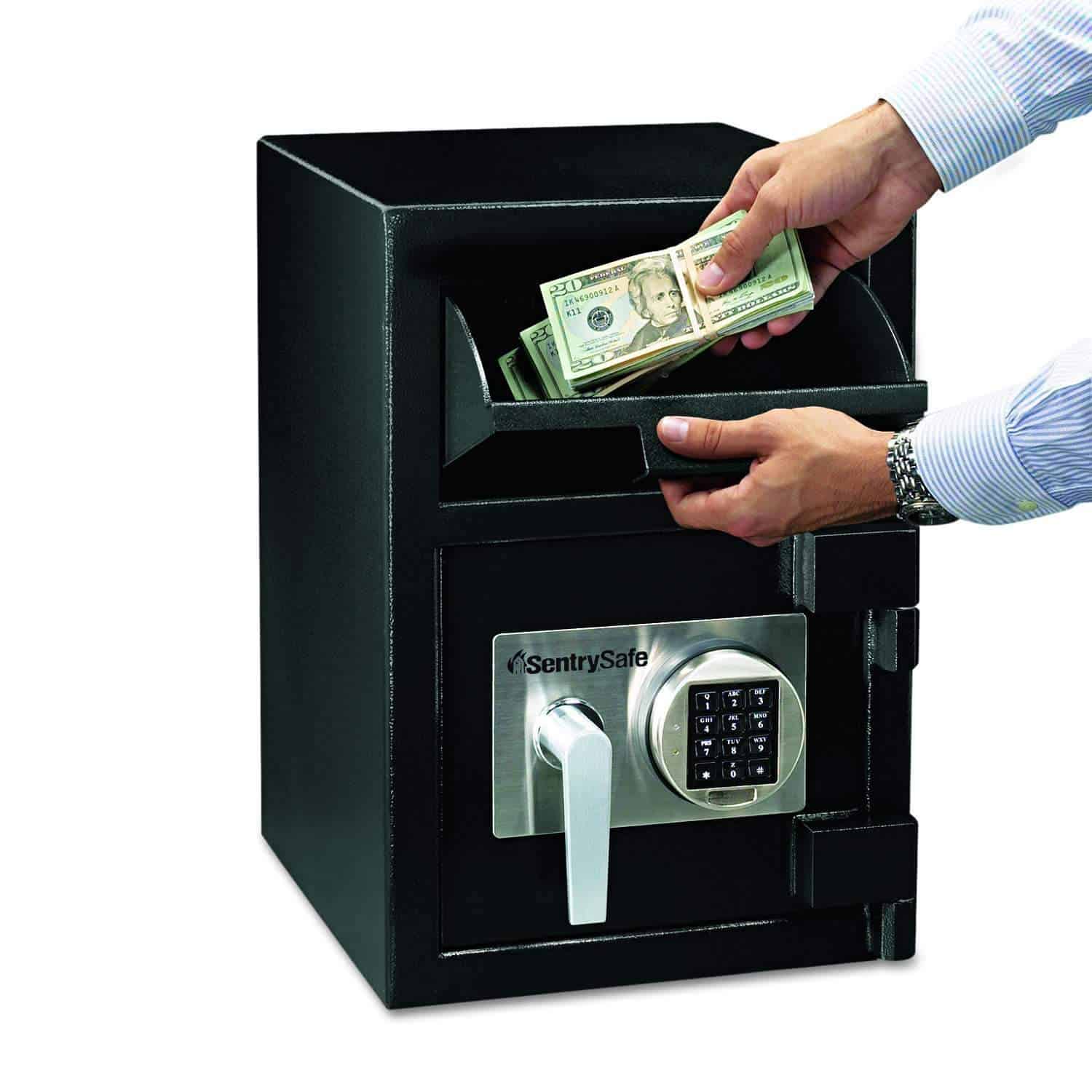 SentrySafe Large Depository Digital Cash Safe - 0.94 Cubic Feet - Senior.com Security Safes