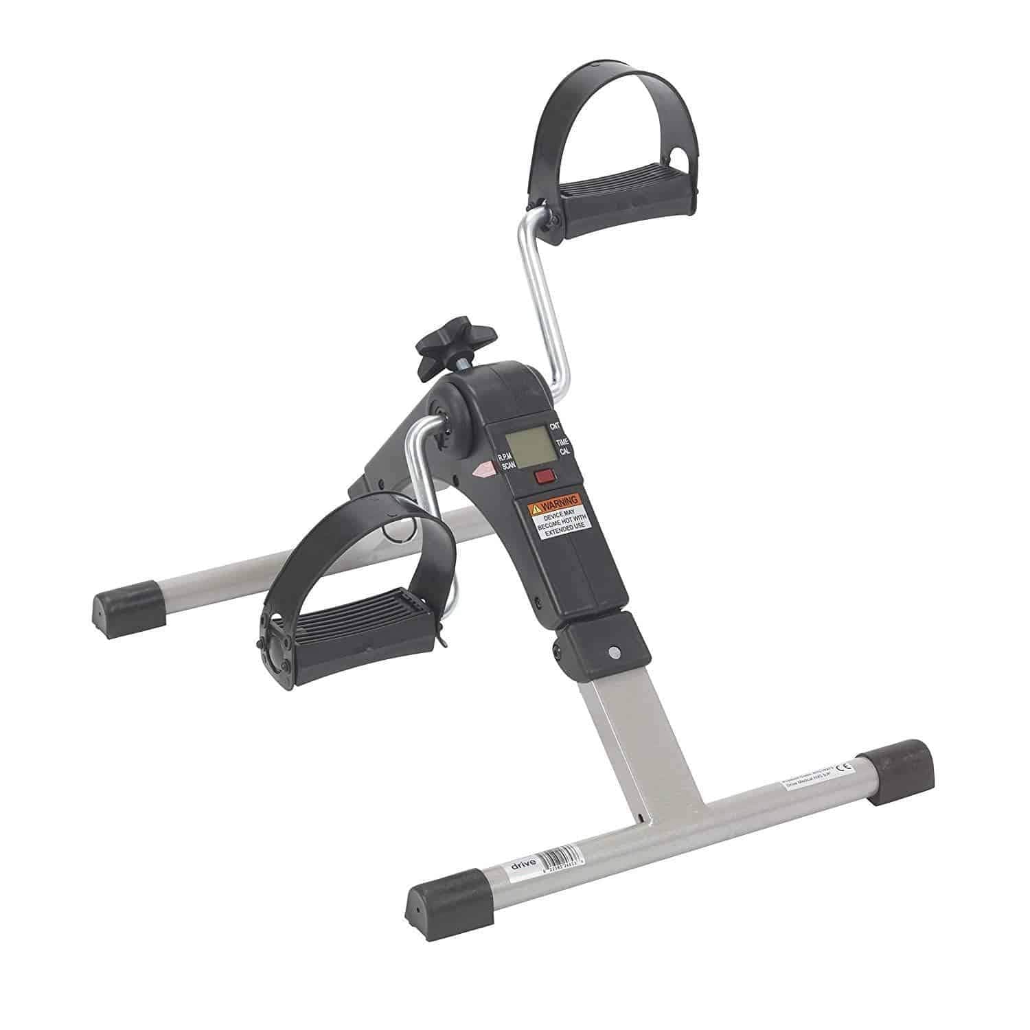 Drive Medical Deluxe Folding Exercise Pedaler with Electronic Display - Senior.com Pedal Exercisers