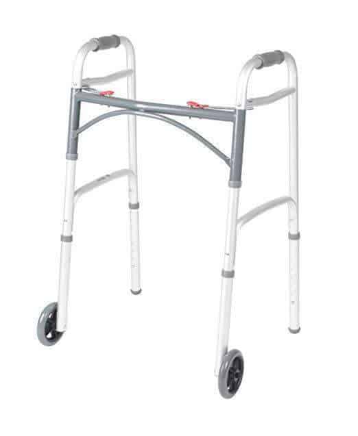 Drive Medical PreserveTech Deluxe Two Button Folding Walkers - Senior.com walkers