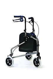 Lumex 3-Wheel Cruiser Folding Rollators with Storage Pouch - Senior.com Rollators