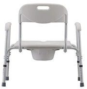 Nova Medical Bariatric Heavy Duty Commode with Back & Wide Seat - Senior.com Commodes