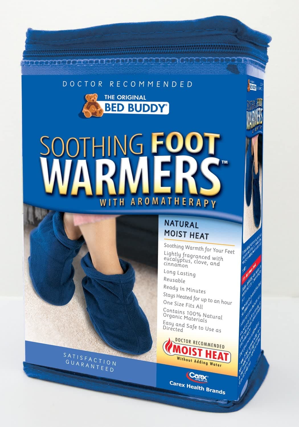 Carex Bed Buddy Warming Footies with Aromatherapy - Senior.com Foot Warmers