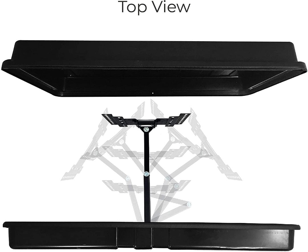 Storm Shell Outdoor TV Hard Cover Weatherproof Protection for Television - Mounts Right on The Wall - TV Wall Mounting Bracket Included - Senior.com 