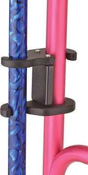 Nova Medical Cane Holder for Rollators and Folding Walkers - Senior.com cane parts and accessories
