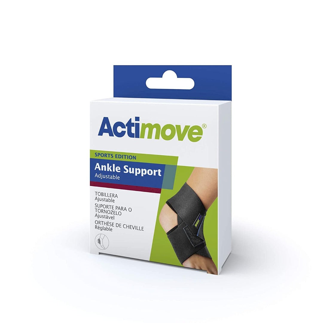 Actimove Ankle Support Adjustable Universal Black - Senior.com Ankle Support