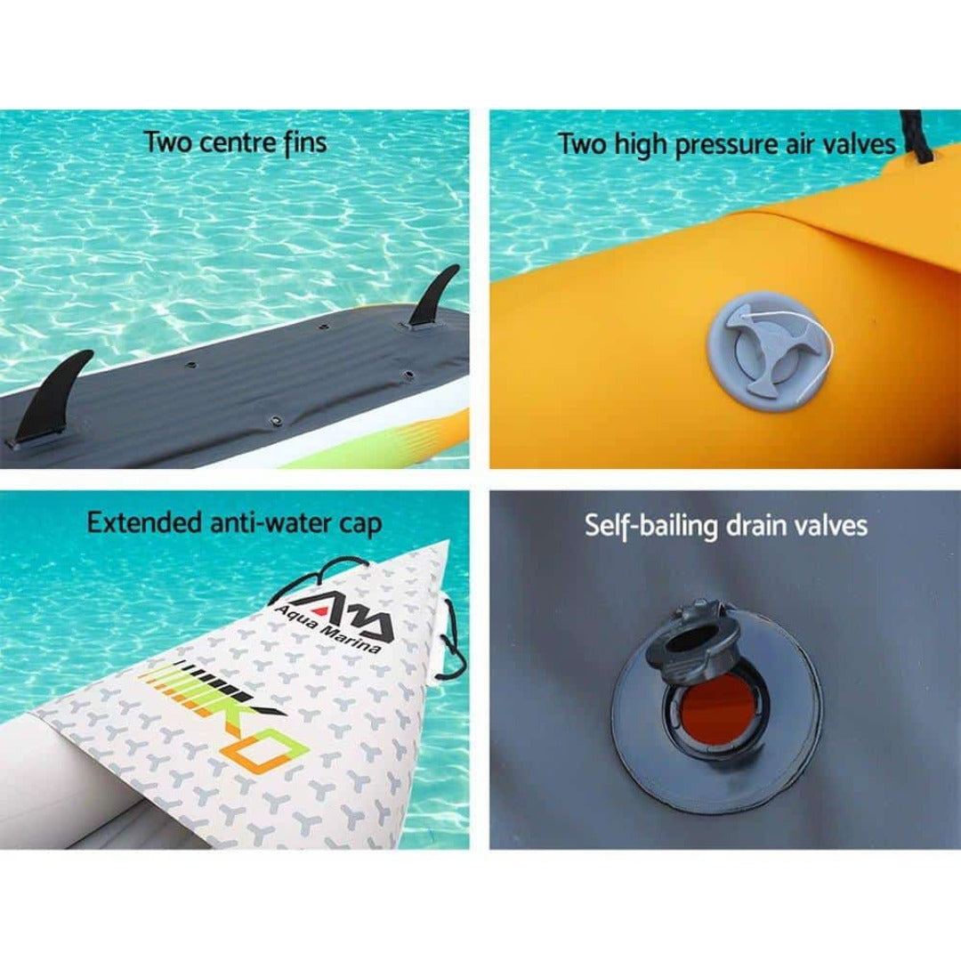 Aqua Marina Betta HM-K0 Inflatable 2 Person Kayak - Senior.com Kayaks