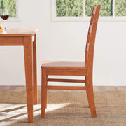 Vifah Elsmere Indoor 7-Piece Wood Curve Chair Dining Set - Senior.com Indoor Dining Sets