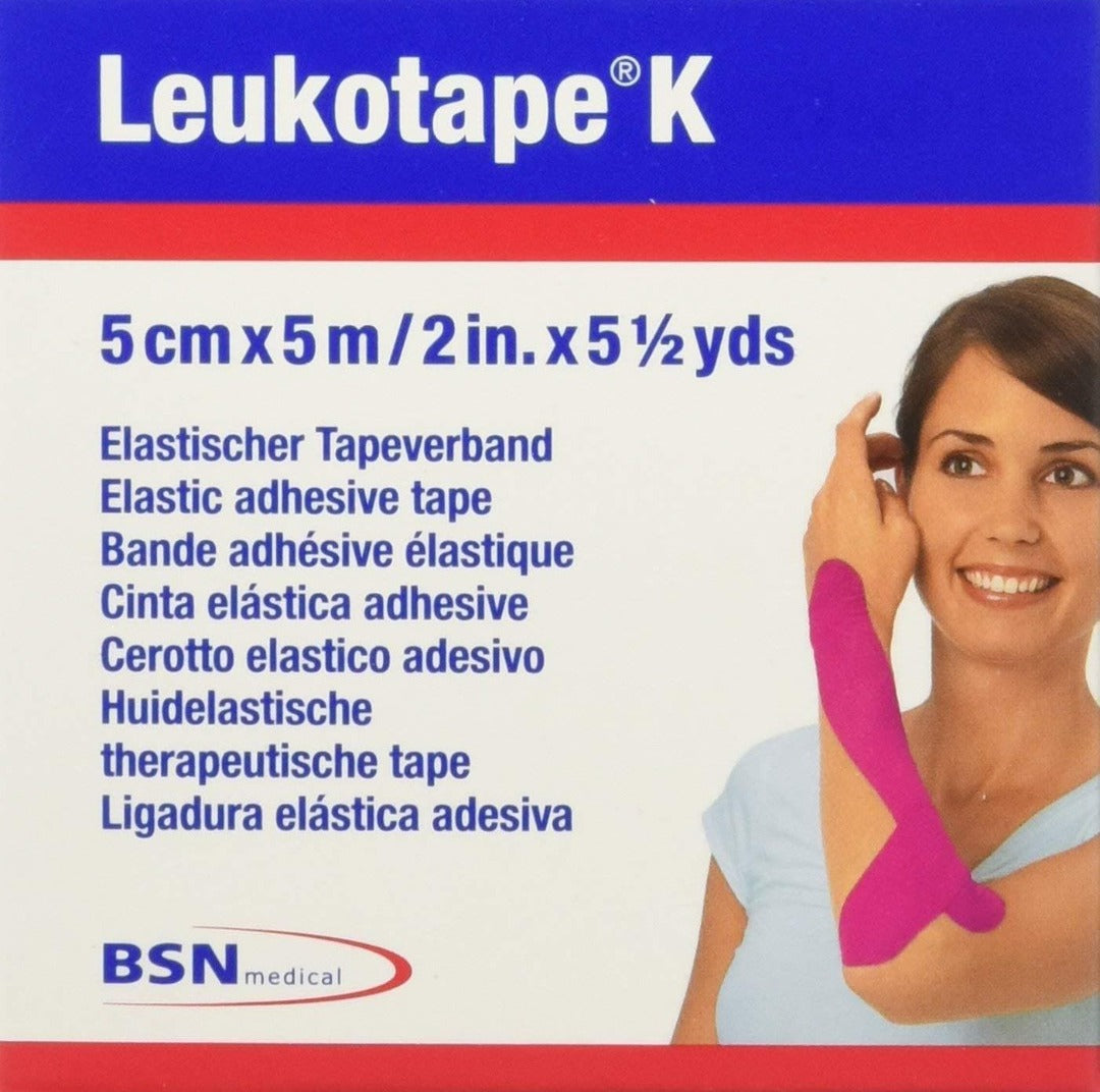 BSN Medical Leukotape K - Thin Elastic Adhesive Athletic Tape - Senior.com Adhesive Tapes