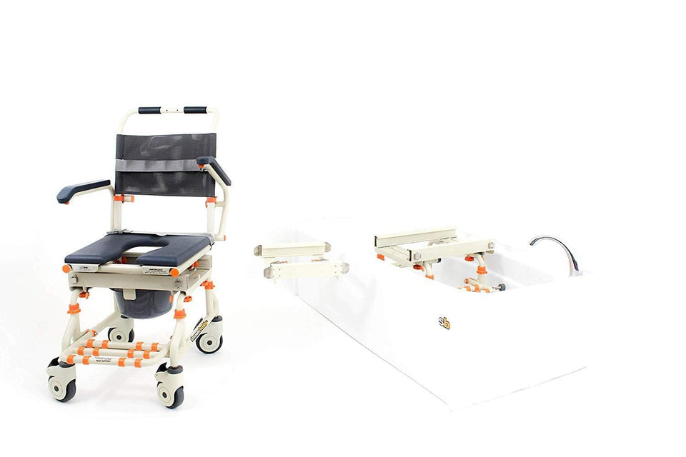 ShowerBuddy TubBuddy Lightweight Tub Transfer System with Commode