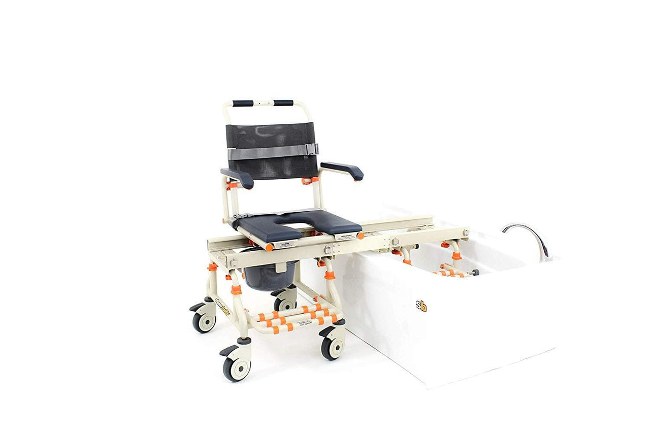 ShowerBuddy TubBuddy Lightweight Tub Transfer System with Commode