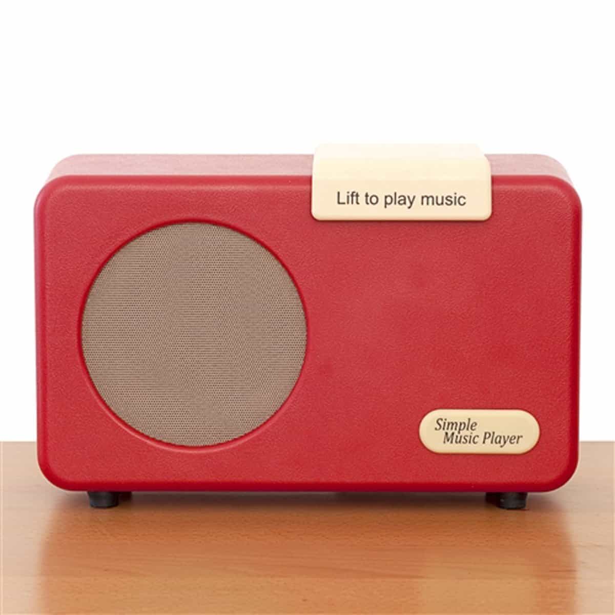 Simple Music Player with Lid - MP3 Player for Alzheimer & Dementia Patients - Senior.com Music Players