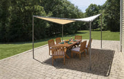 ShelterLogic 10' x 10' Del Ray Gazebo Canopy - Marzipan Tan Water-Resistant and Sun Protection Cover - Senior.com Gazebo
