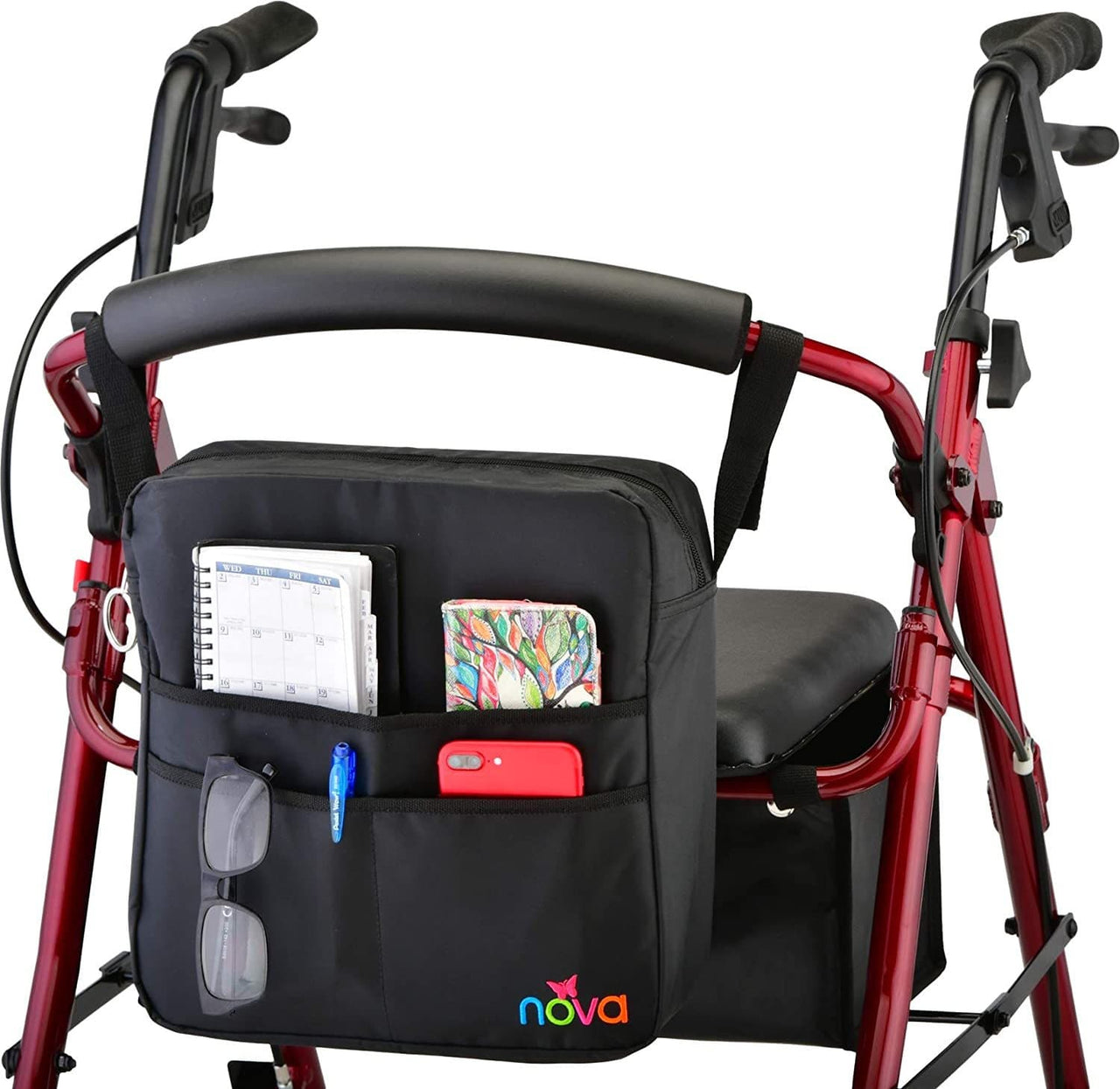 Nova Medical Hanging Mobility Pouch & Storage Bag - Senior.com Mobility Bags