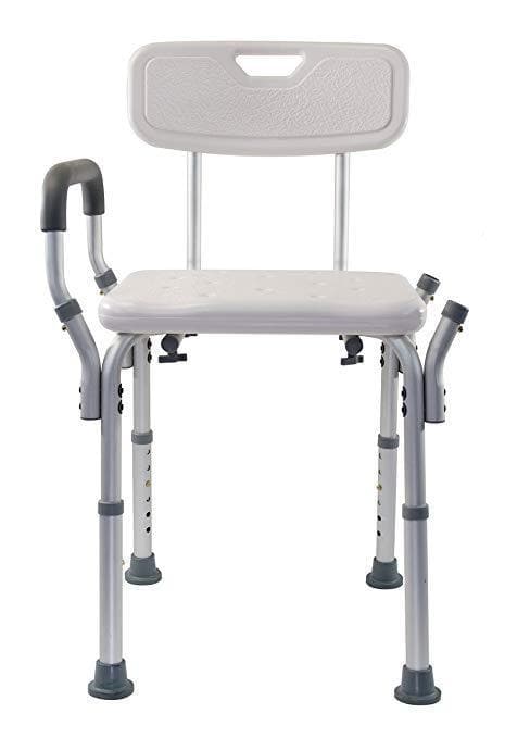 Essential Medical Supply Shower Benches with Padded Arms - Senior.com Bath Benches & Seats