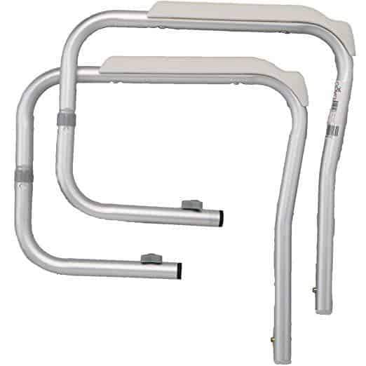 Nova Medical Toilet Safety Rails - 250 lb Weight Cap - Senior.com Grab Bars & Safety Rails