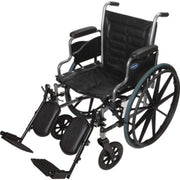 Invacare Tracer IV Wheelchair with Heavy Duty Wheels, 24" x 18" Seat, Desk-Length Arms - Senior.com Wheelchairs