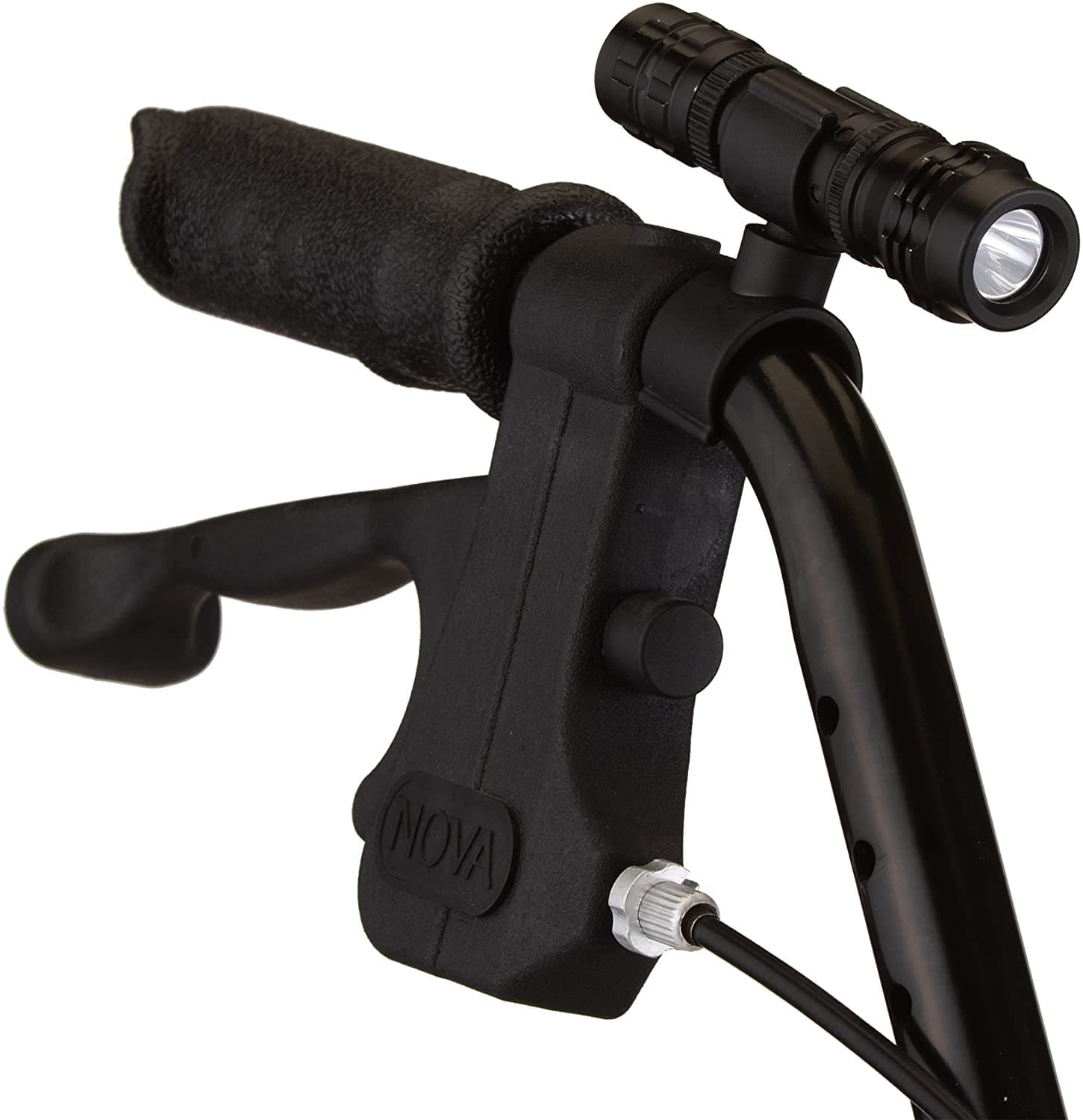 Nova Medical Mobility Flashlight with Pivot Attachment - Universal Fit - Senior.com Flashlights